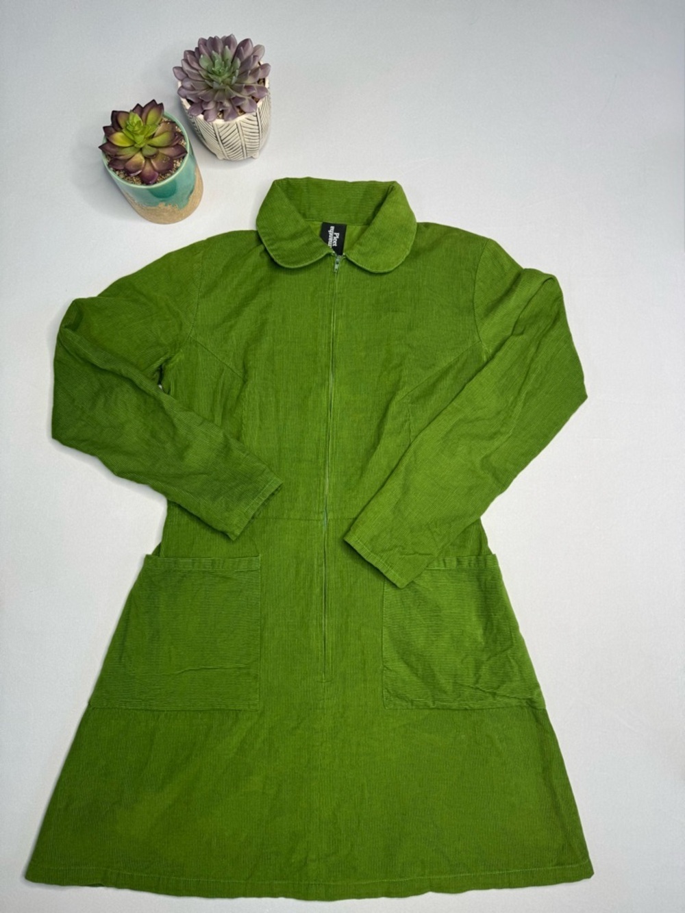 Samantha Pleet Leap Dress in Kelly Green Size 2 - Picture 4 of 9